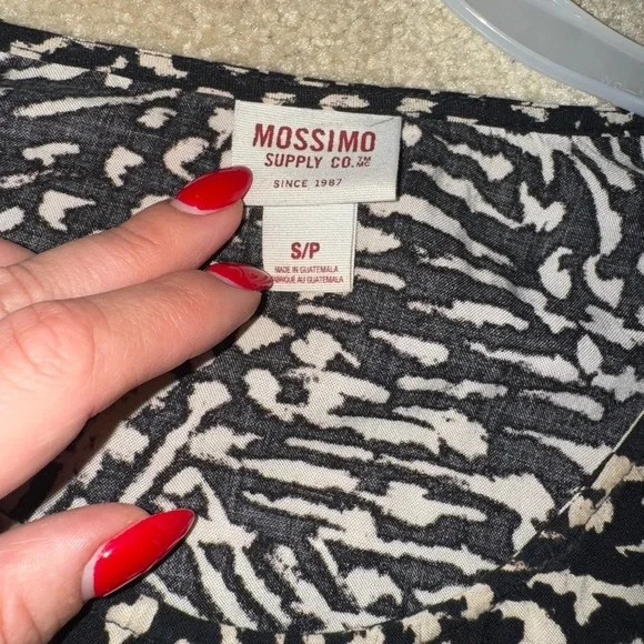 Mossimo Supply Co. Black and White Abstract Dress - Picture 2 of 4